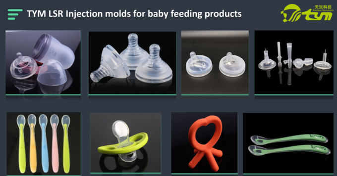 제품 2를 공급하는 아기를 만들기 위한 자동 유압 시스템 주입 성형기